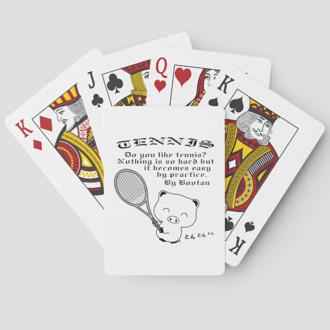 Jeu De Cartes Tennis (dos)