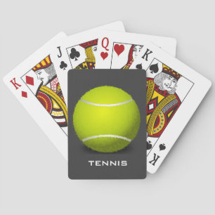 Jeu De Cartes Tennis Ball Design Jouer Cartes