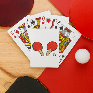 Jeu De Cartes Tennis de table Ping Pong