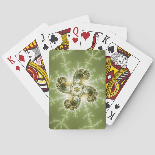 Jeu De Cartes Tentacles Curieux - Art Fractal (dos)