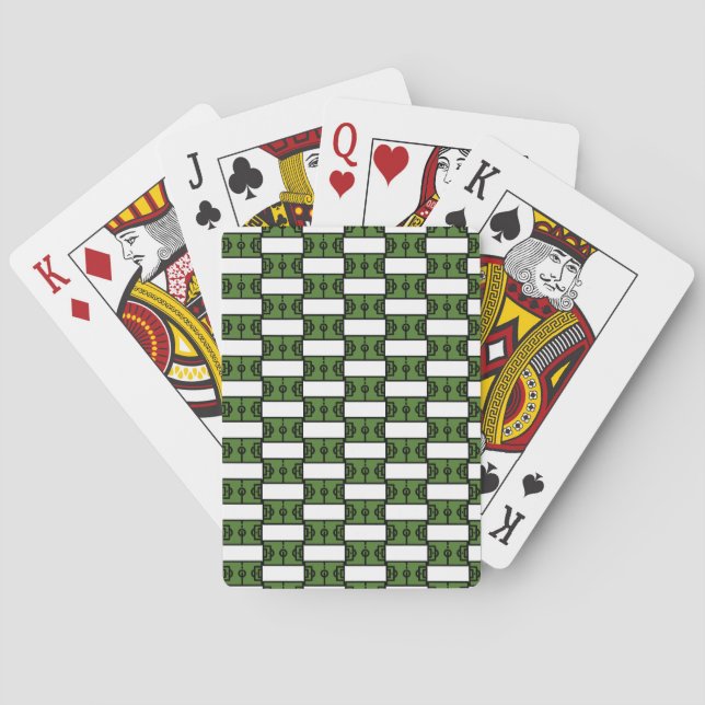Jeu De Cartes terrain de football (dos)