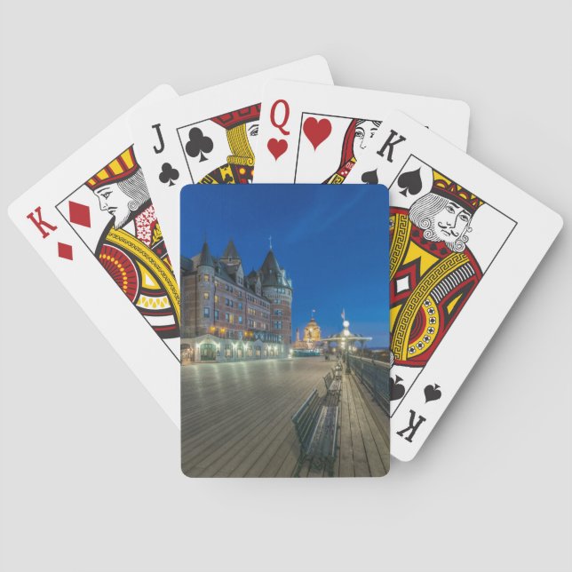 Jeu De Cartes Terrasse Dufferin à l'aube (dos)
