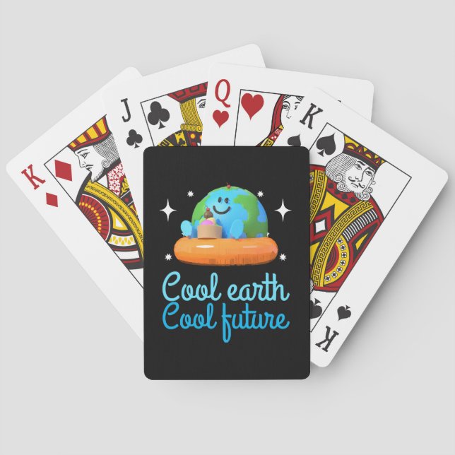 Jeu De Cartes Terre cool, Avenir cool - Terre (dos)