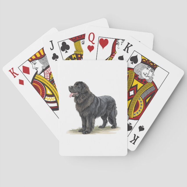 Jeu De Cartes Terre-Neuve (dos)