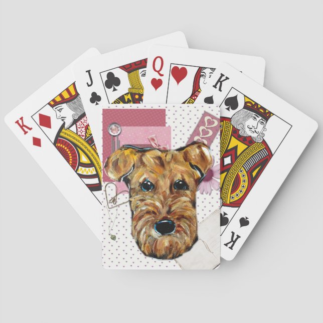 JEU DE CARTES TERRIER AIRDALÉ (dos)
