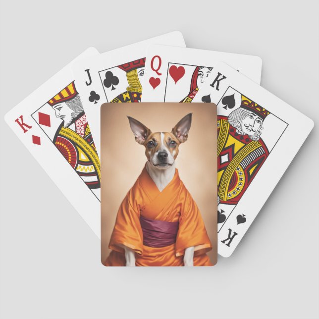 Jeu De Cartes Terrier brésilien bouddhiste (dos)