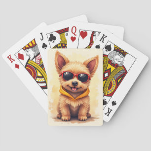 Jeu De Cartes Terrier Cairn drôle Chien Kawaii Mignon