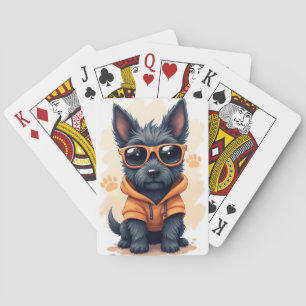 Jeu De Cartes Terrier Écossais Drôle Kawaii Chien