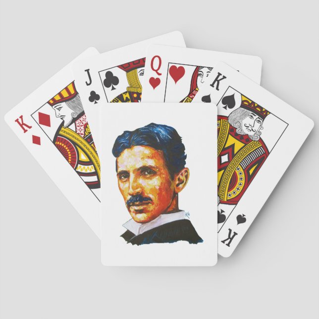 Jeu De Cartes Tesla (dos)