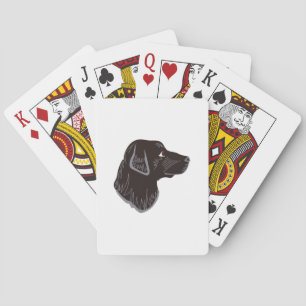 Jeu De Cartes Tête de laboratoire noire