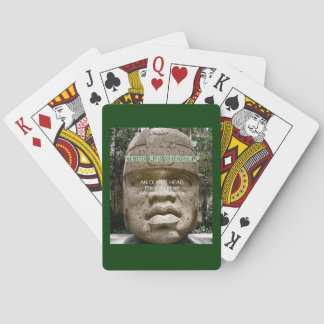 Jeu De Cartes Tête d'Olmec