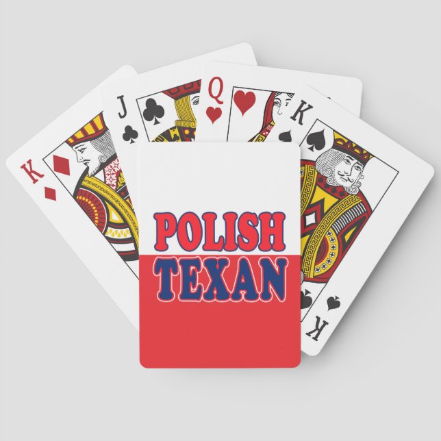 Jeu De Cartes Texan polonais (dos)