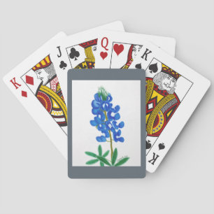 Jeu De Cartes Texas Bluebonnet Standard Cartes de lecture