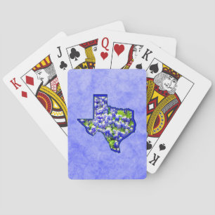 JEU DE CARTES TEXAS BLUEBONNETS