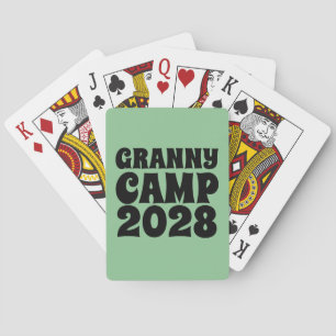 Jeu De Cartes Texte du camp de Granny