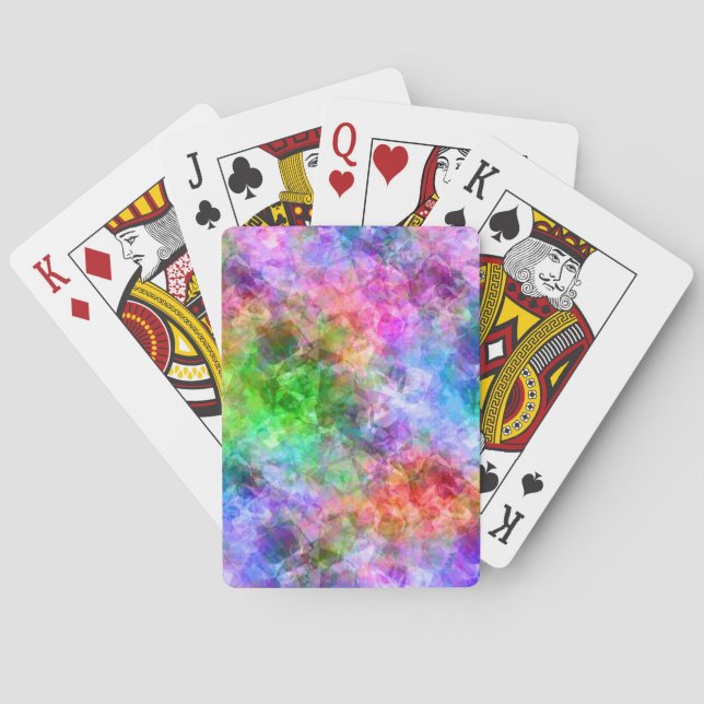 Jeu De Cartes Texture chromée (dos)
