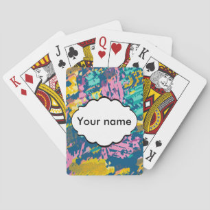 Jeu De Cartes texture de 3 couleurs