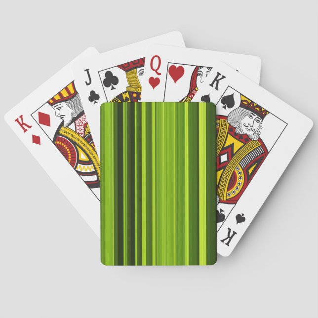 Jeu De Cartes Texture feuille palmier (dos)
