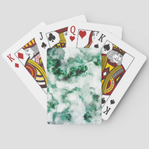 Jeu De Cartes Texture marbrée de quartz