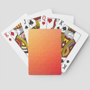 Jeu De Cartes Texture orange vecteur