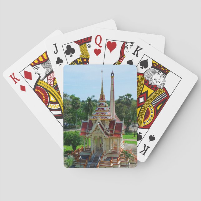 Jeu De Cartes Thailand Buddhist Temple Playing Cards (dos)