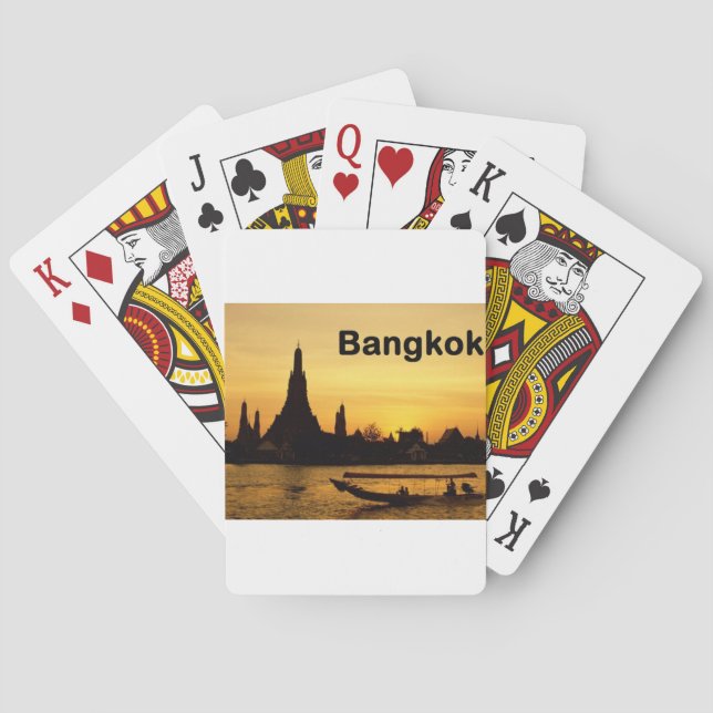 Jeu De Cartes Thaïlande Bangkok (St.K.) (dos)