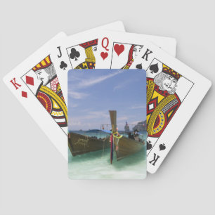 Jeu De Cartes Thaïlande, île de Phi Phi Don, plage de Yong Kasem