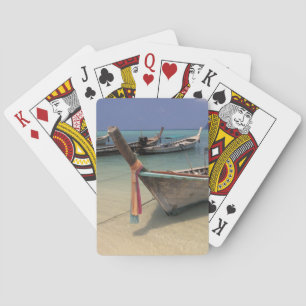 Jeu De Cartes Thaïlande, mer d'Andaman, île de Ko Phi Phi,