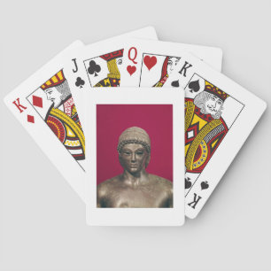 Jeu De Cartes The Apollo of Piombino, head of the statue, found