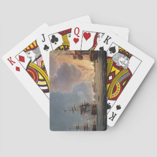 Jeu De Cartes The Battle of the Nile, 1st August 1798, engraved