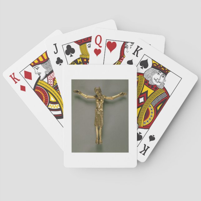 Jeu De Cartes The Crucified Christ, French, second half of 12th (dos)