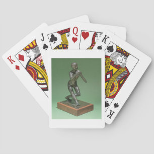 Jeu De Cartes The Curtsey, c.1896 (bronze)