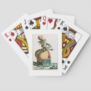 Jeu De Cartes The Flying Coquette, c.1784 (colour engraving)