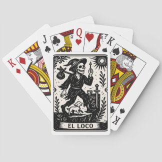 Jeu De Cartes The Fool Tarot Card Art Print