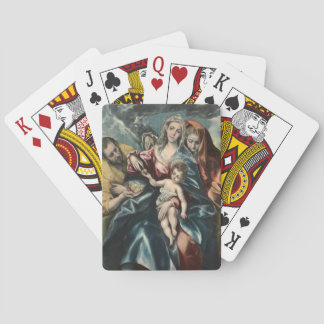Jeu De Cartes The Holy Family with Mary Magdalen El Greco Spain