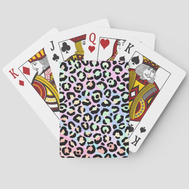 Jeu De Cartes The Iridescent Leopard Series Design 5 (dos)
