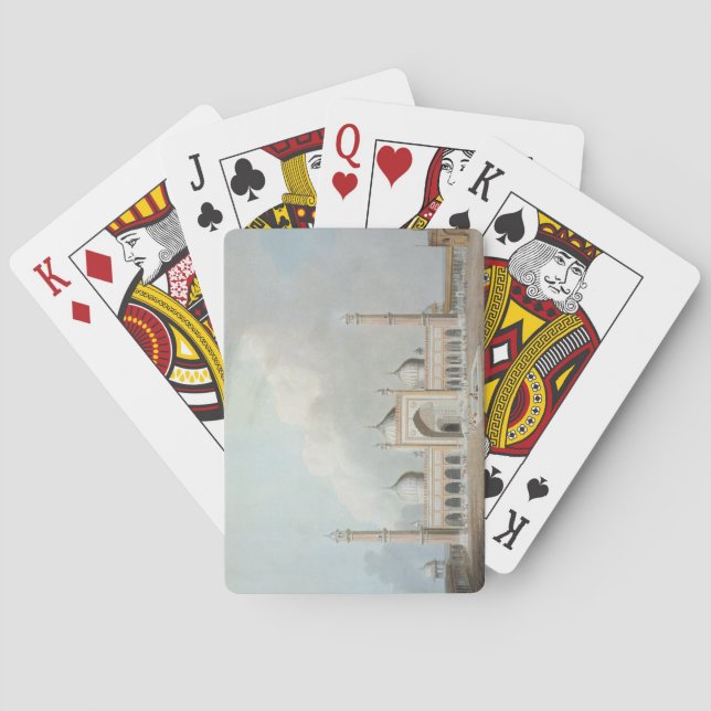 Jeu De Cartes The Jummah Musjed, Delhi, plate XXIII from 'Orient (dos)