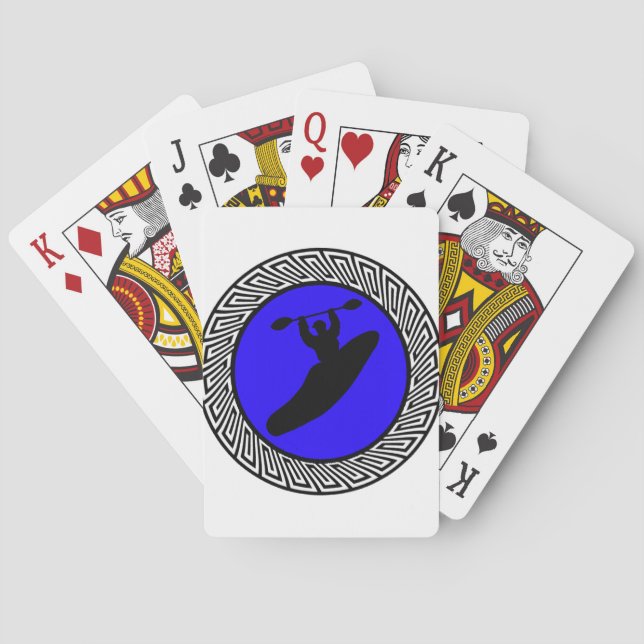 JEU DE CARTES THE KAYAK MAIN (dos)