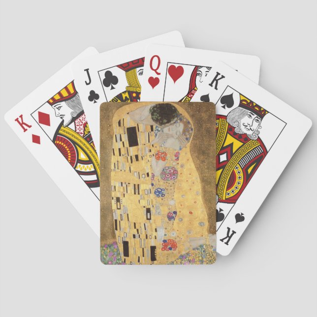 Jeu De Cartes The Kiss, 1907-08 (dos)