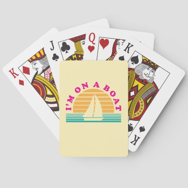 Jeu De Cartes The Lonely Island On A Boat (dos)