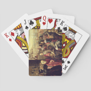Jeu De Cartes The Relief of Genoa, 1528, c.1634-35 (oil on canva