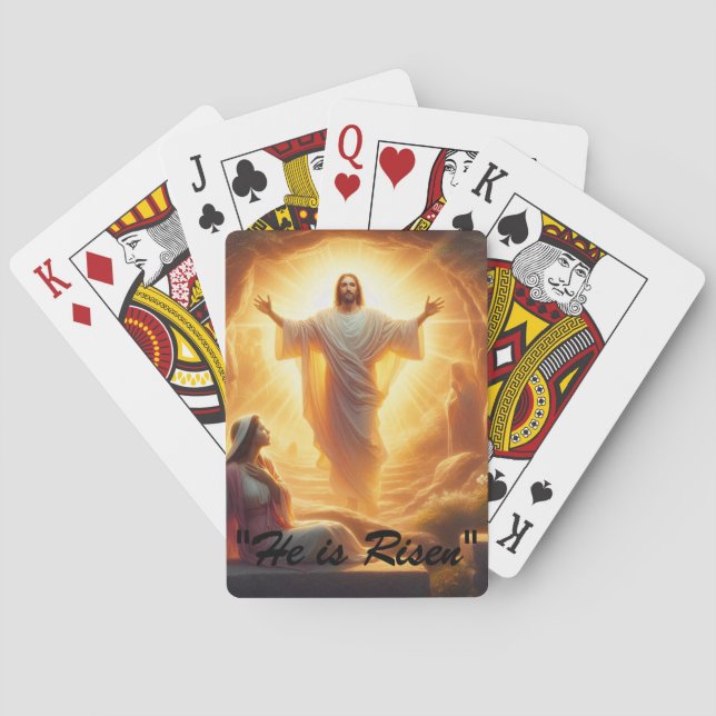 Jeu De Cartes The Resurrection Light: Jesus Christ Rises (dos)