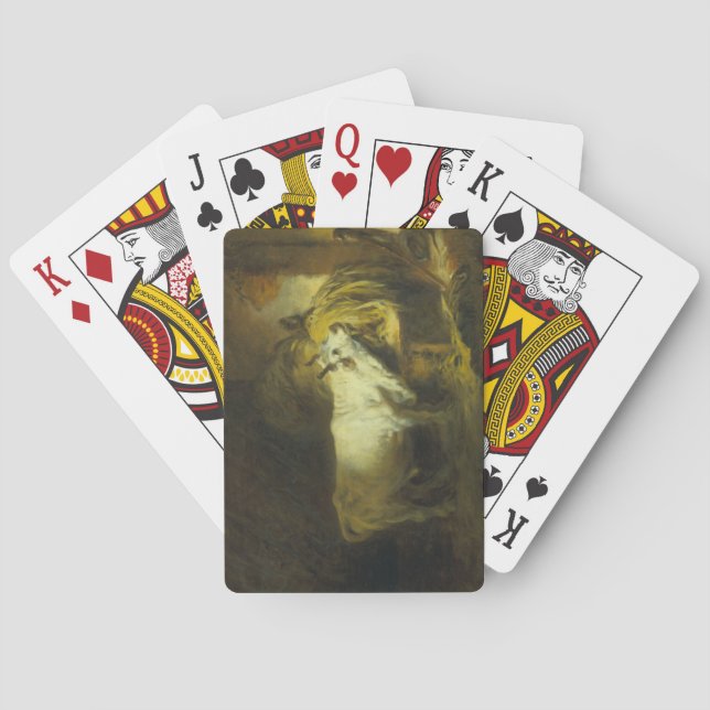 Jeu De Cartes The White Bull in the Stable (dos)
