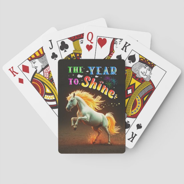 Jeu De Cartes The Year To Shine (dos)