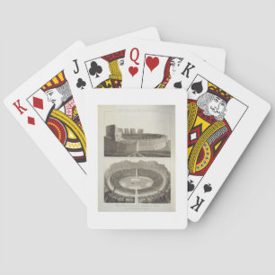 Jeu De Cartes Théâtre ancien, aujourd'hui Plaza de Toros, et une