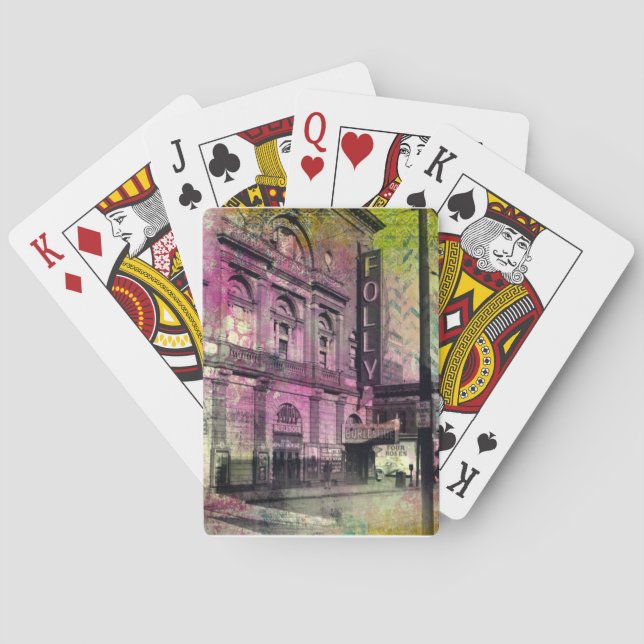 Jeu De Cartes Théâtre burlesque Grunge (dos)