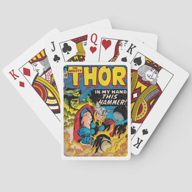 Jeu De Cartes Thor Comic #120 (dos)