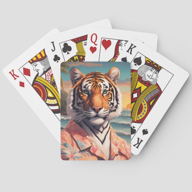 Jeu De Cartes Tiger Holiday (dos)