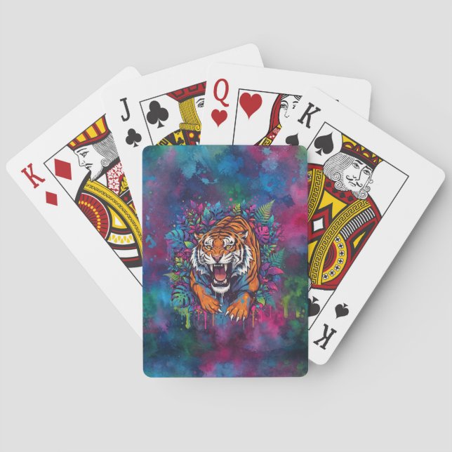 Jeu De Cartes Tigre (dos)