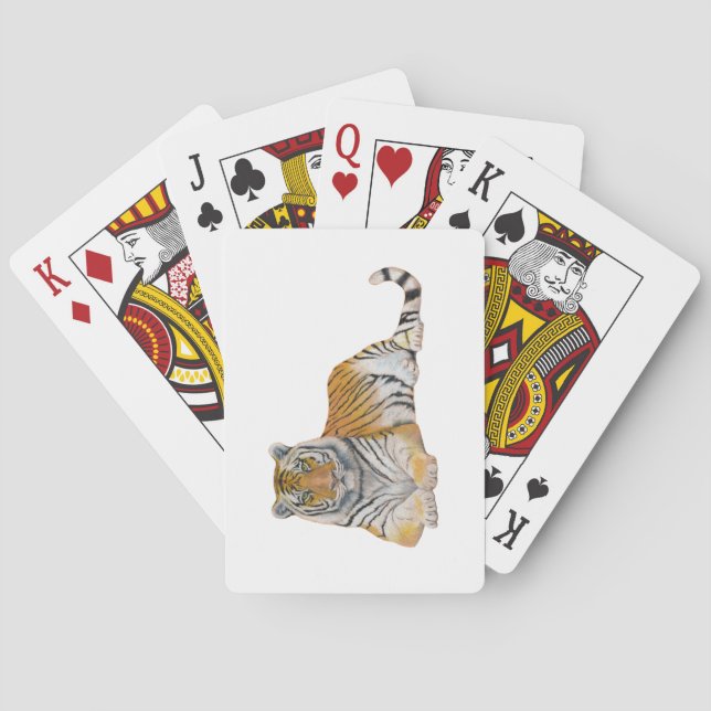 Jeu De Cartes Tigre (dos)